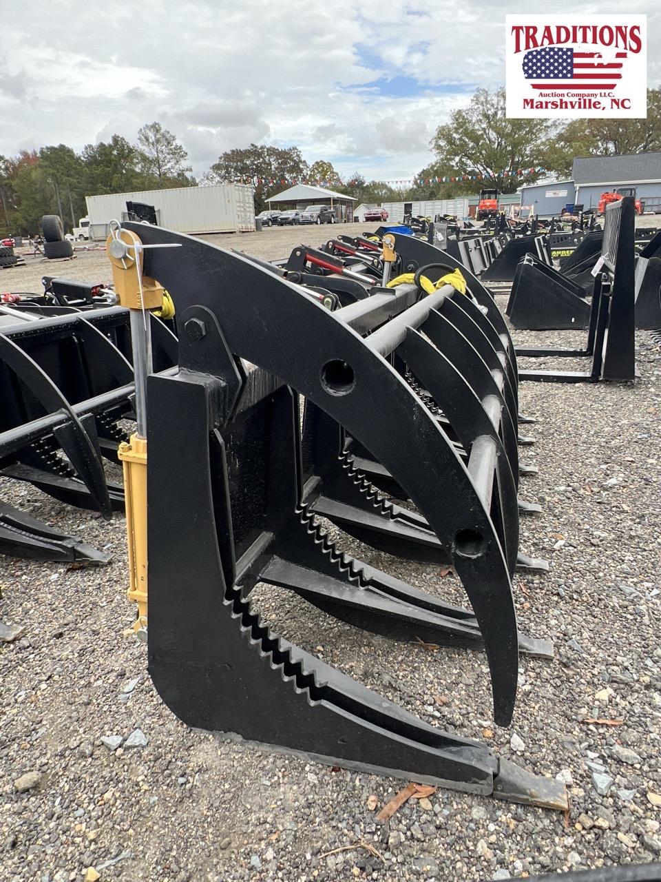 78" Grapple Skid Steer Attachment