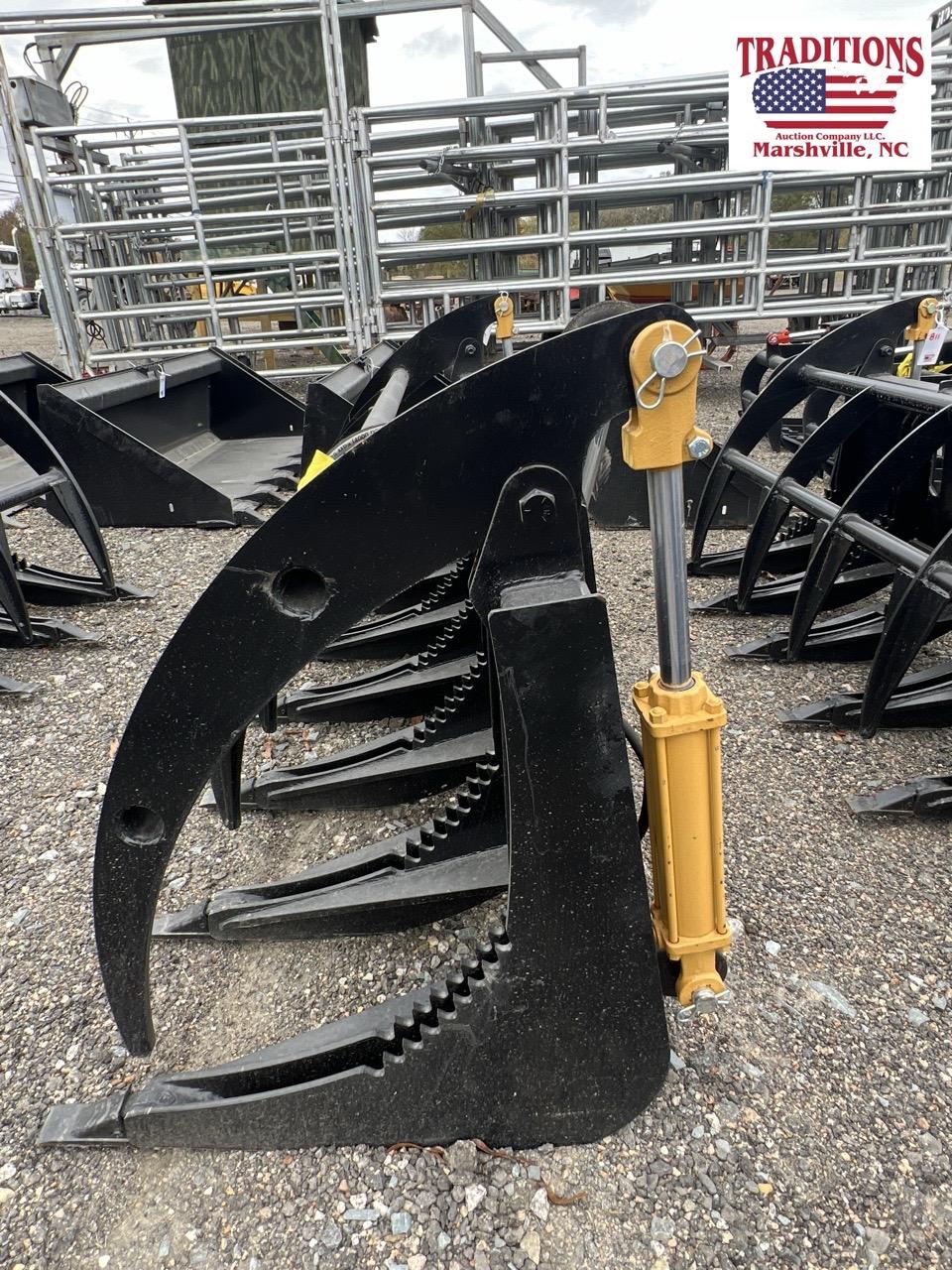 78" Grapple Skid Steer Attachment