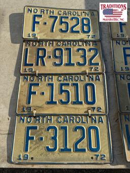 4 NC 1972 NC Tags
