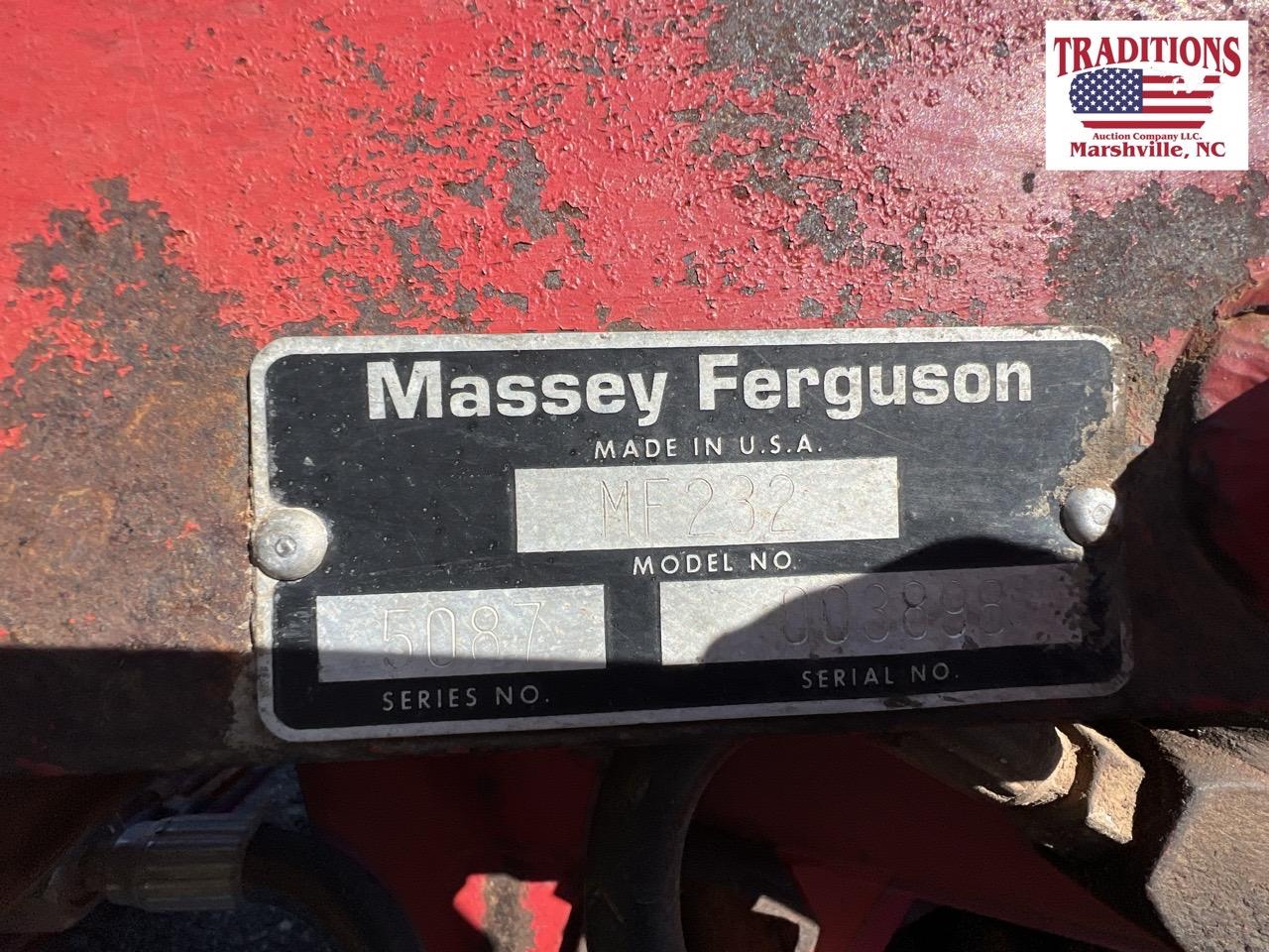 Massey Ferguson 253 with 232 Loader