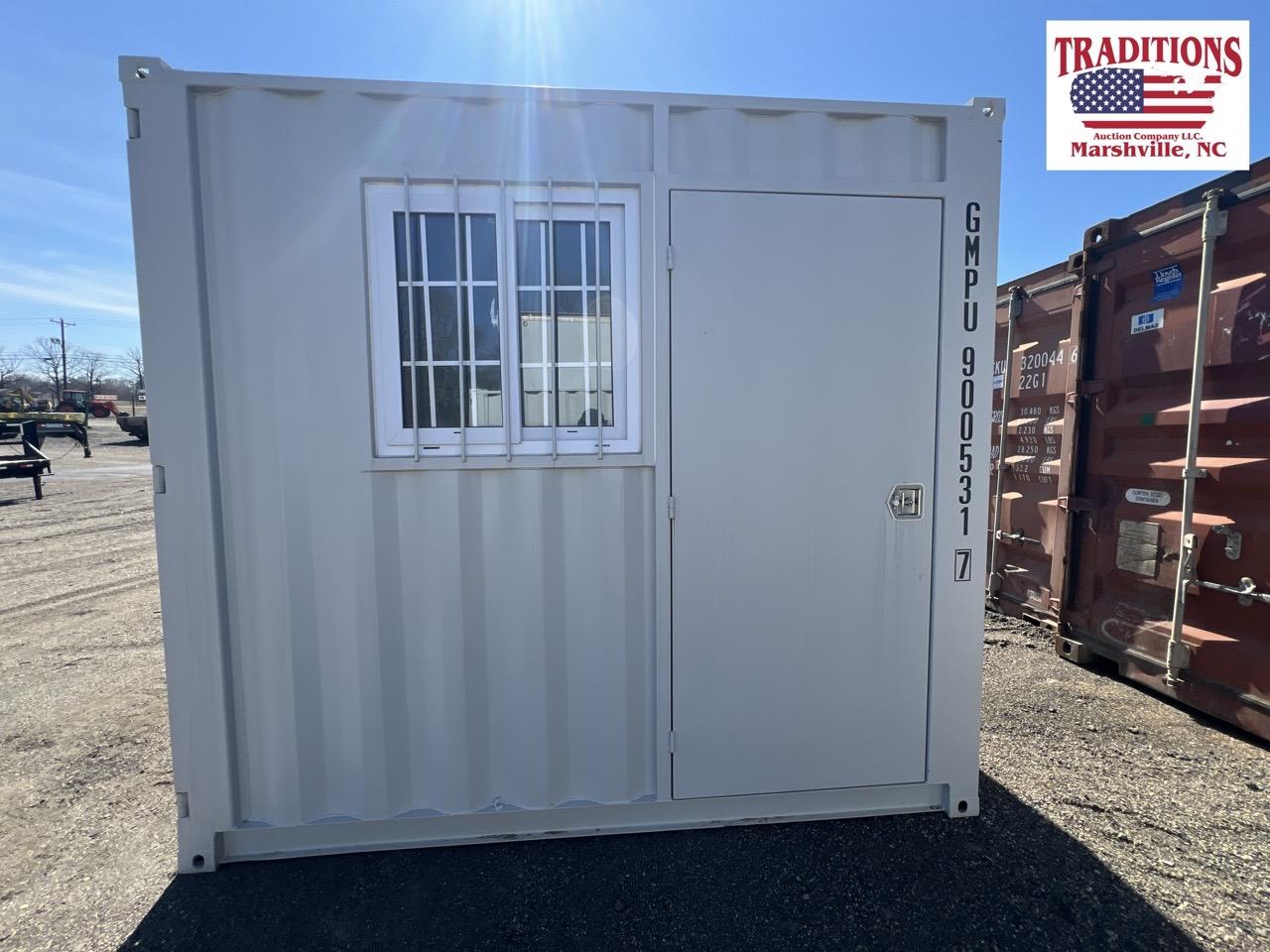 9ft Container with Window & Door
