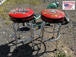 2 Snap On Shop Stools