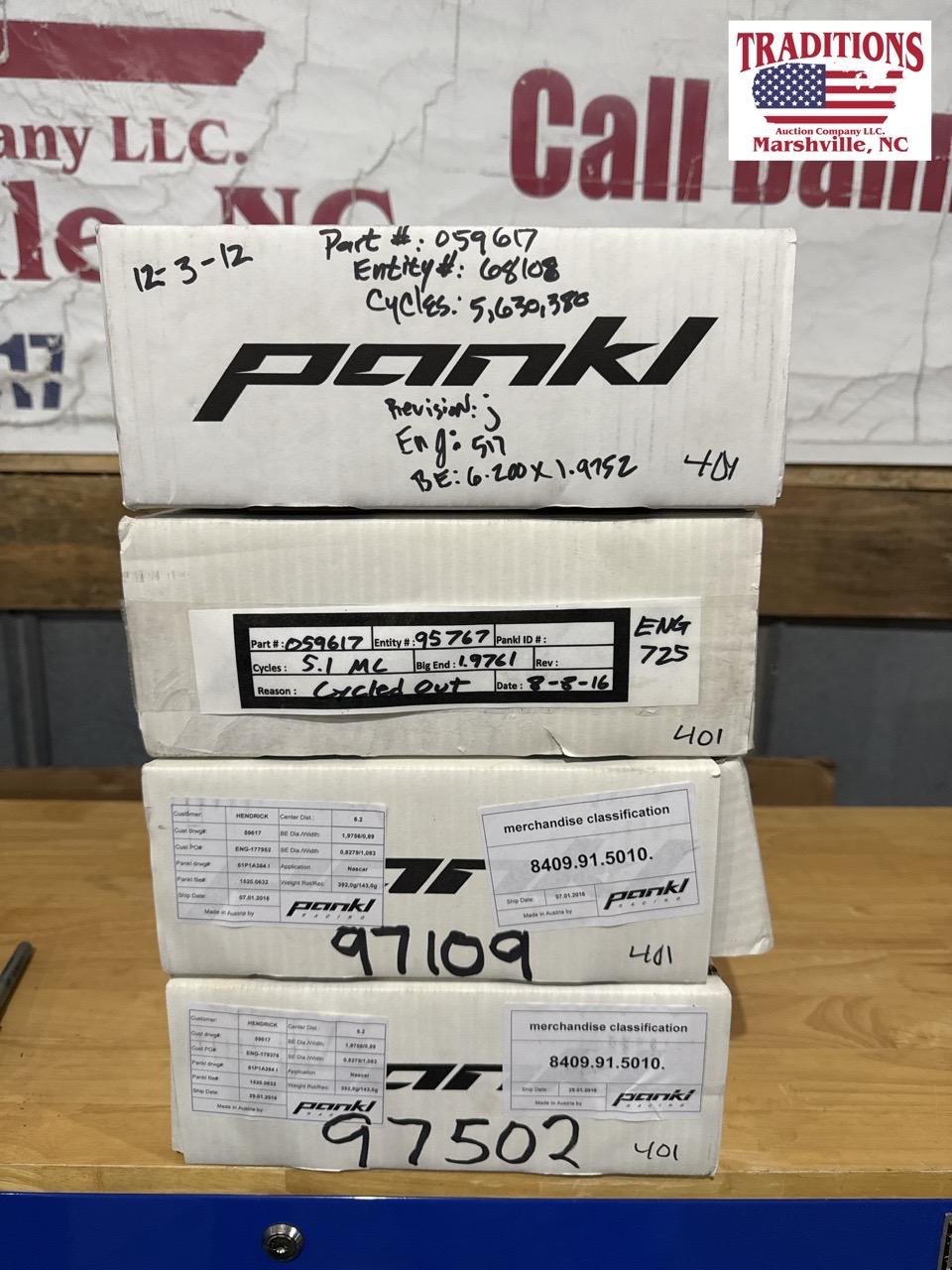 4 Boxes of Pankl Connecting Rods - Used