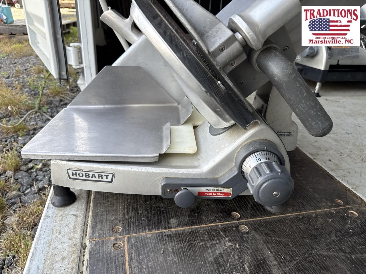 Hobart Meat Slicer w Scale