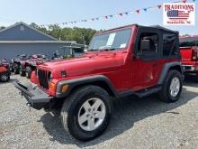 1997 Jeep Wrangler 4x4 VIN 1745
