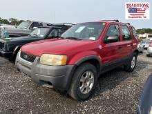 2001 Ford Escape VIN 986
