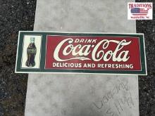 36 x 12 Coca-Cola metal sign