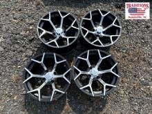 Lot of 4 Denago Golf Cart Wheels