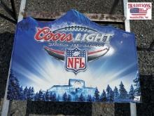 Metal Coors Light Advertising Sign 27x21