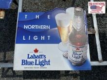 Labatt’s Blue Light Advertising Sign 22x20