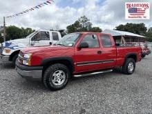 2004 Chevrolet 1500 Z71 4x4 VIN 9137