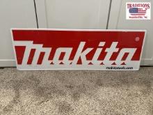 Makita 36x12 Metal Sign