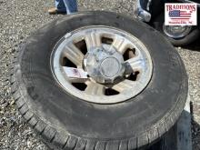 Set of 4 Ford Wheels w Michelin 235/75R15 Tires