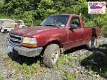 1999 Ford Ranger VIN 1600 Parts Truck No Title
