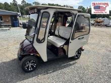 Yamaha 48 Volt Golf Cart w Curtis Cab Enclosure