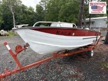 1978 Sylvan 16ft Boat Hull M78H