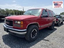 1997 GMC Yukon 4x4 VIN 0514