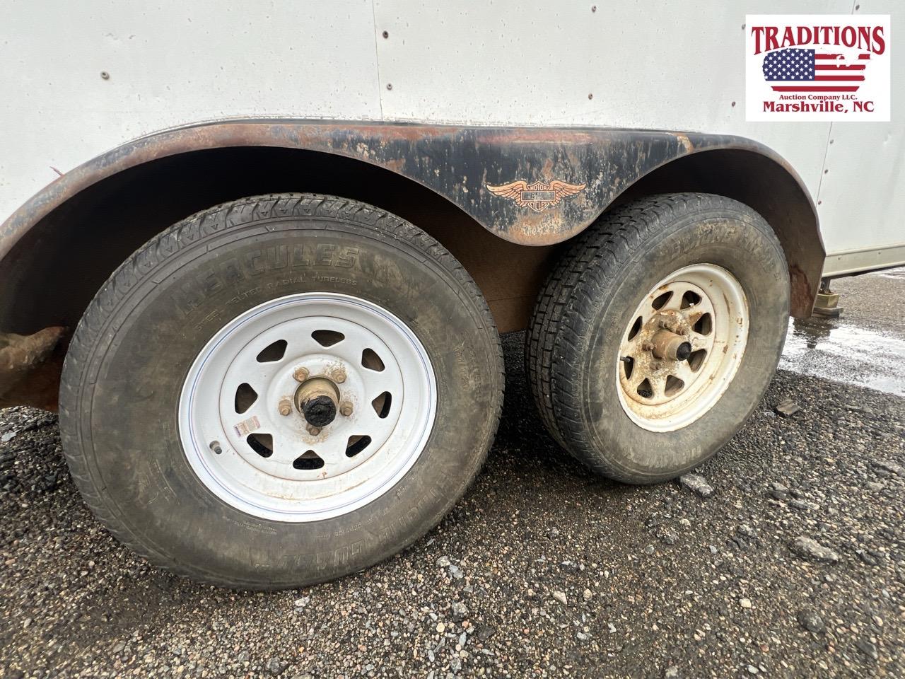 7'x12' Enclosed Trailer - NO TITLE