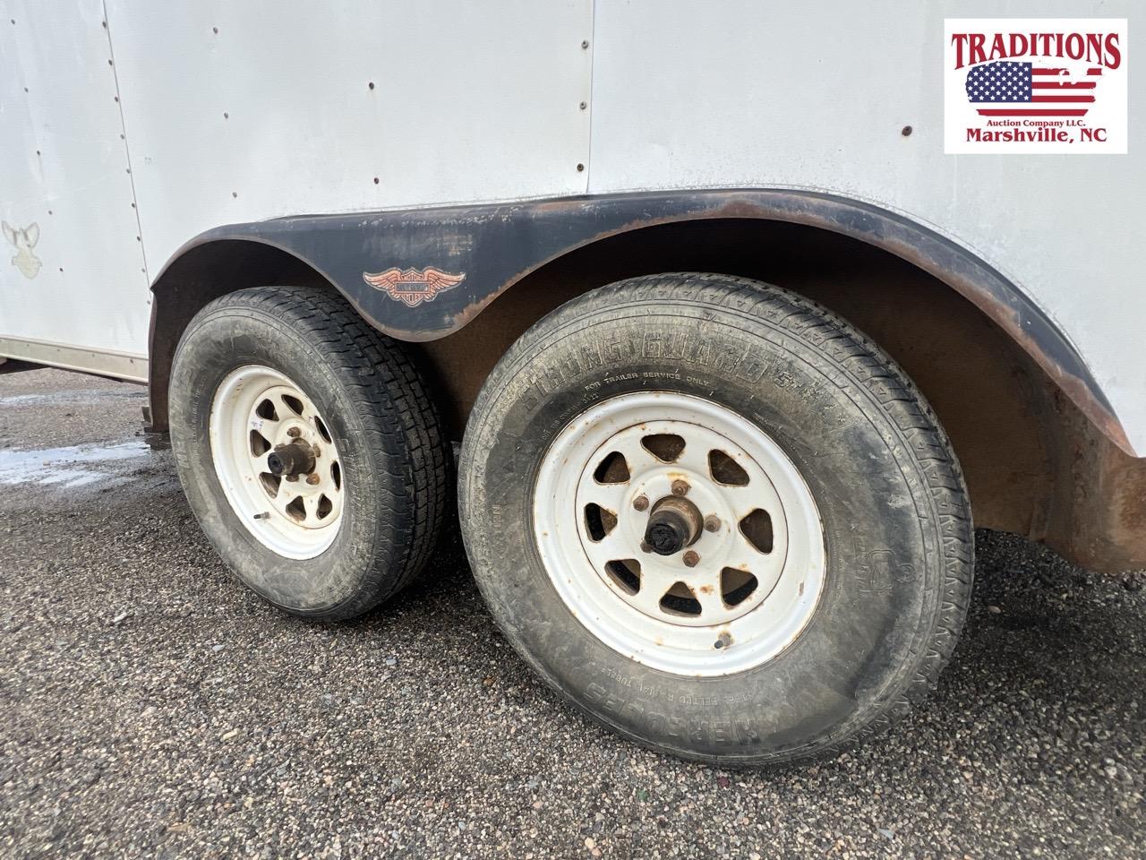 7'x12' Enclosed Trailer - NO TITLE