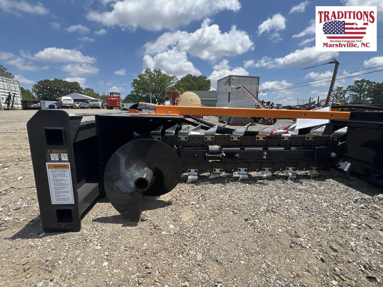 Wolverine Skid Steer 48" Depth Trencher
