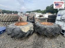 18.4-26 Clamp on Duals