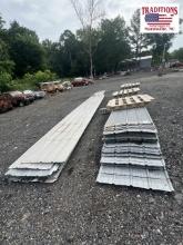 Approximately 200 Sheets Used Galvinzed Tin 3'x33'