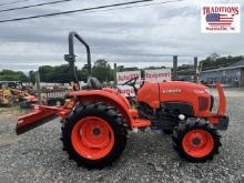 Kubota L3301 Diesel 4wd Tractor with Scrape Blade