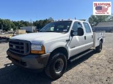 2001 Ford F350 Diesel 4x4 Service Truck VIN5091