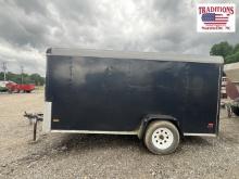 6'x12' Enclosed Trailer - NO TITLE