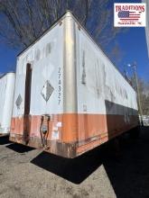 Wabash National 28ft Storage Trailer - NO TITLE