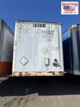28ft Storage Trailer with Liftgate - NO TITLE