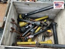 Mixed Lot: Assorted PTO Shafts