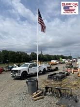 Flag Pole with Flag