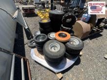 Mixed Lot: 30pc Wheels and Tires