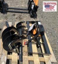 Wolverine Skid Steer Auger Drive & 12" & 18" Bit