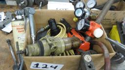 Misc. air regulators, paint and coating guns