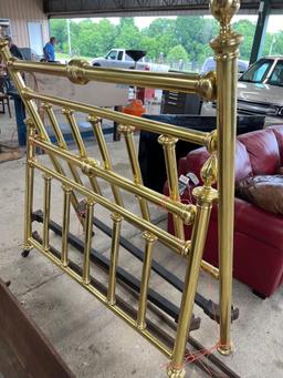 brass bed frame