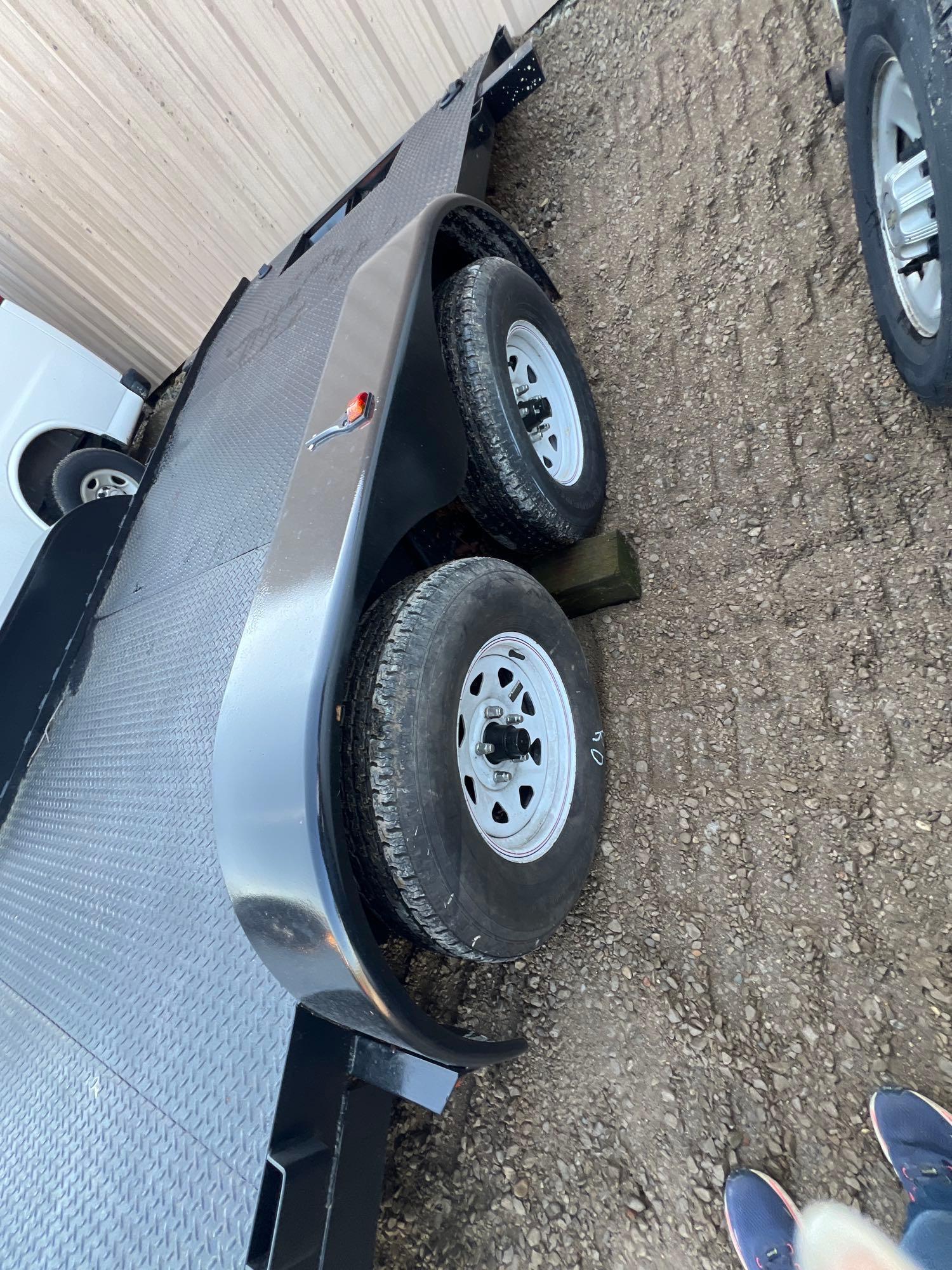 trailer 18 foot no title