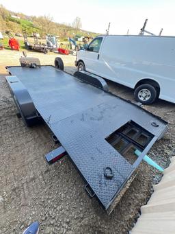 trailer 18 foot no title