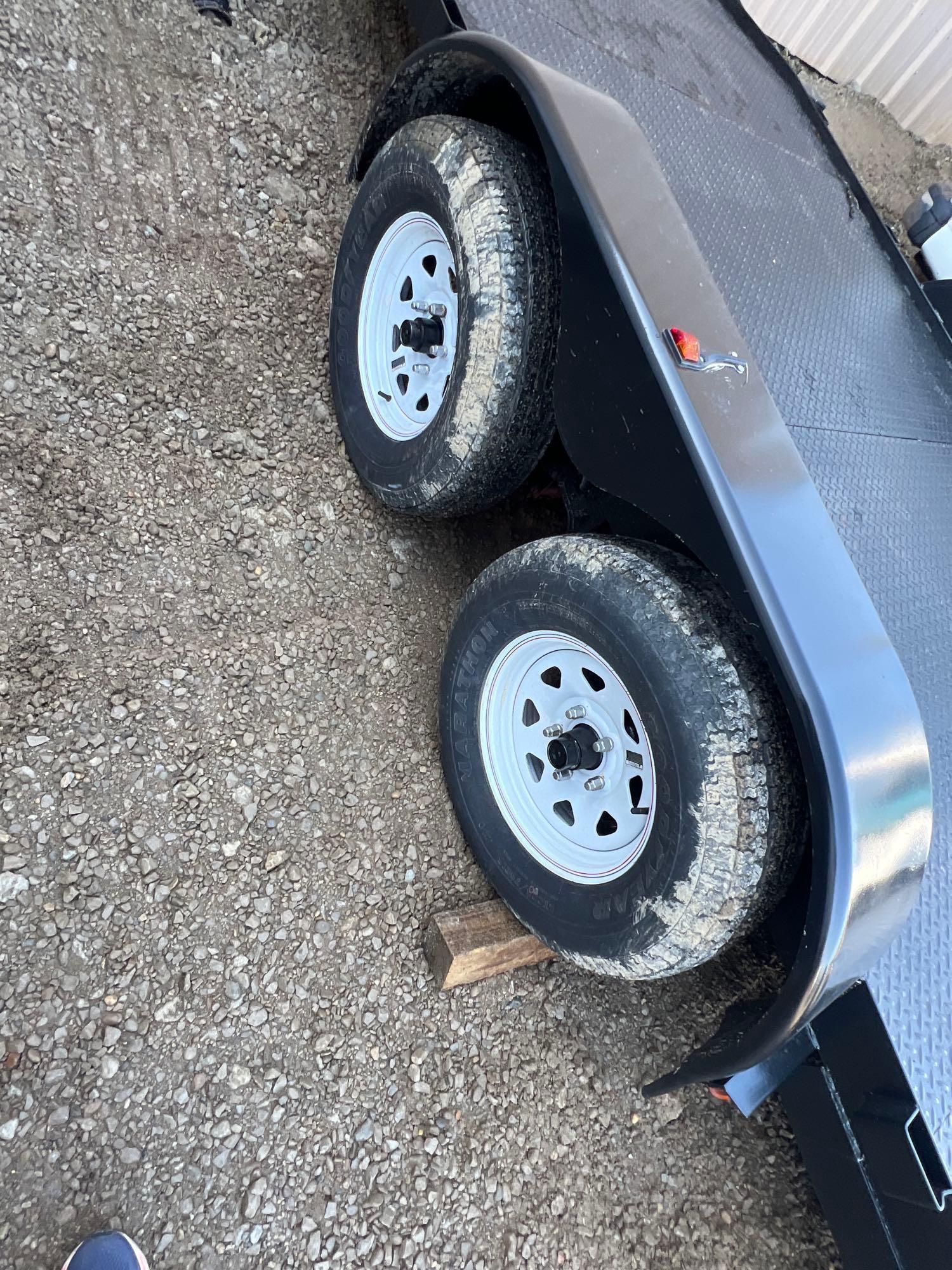 trailer 18 foot no title
