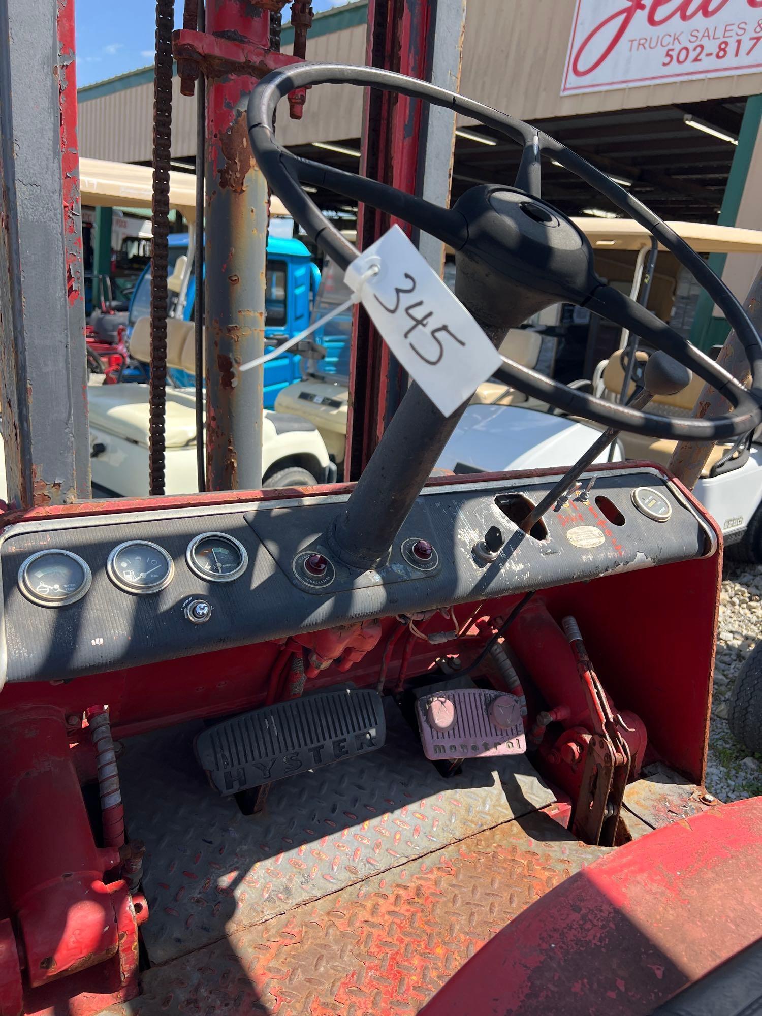 Hyster Fork Lift propane
