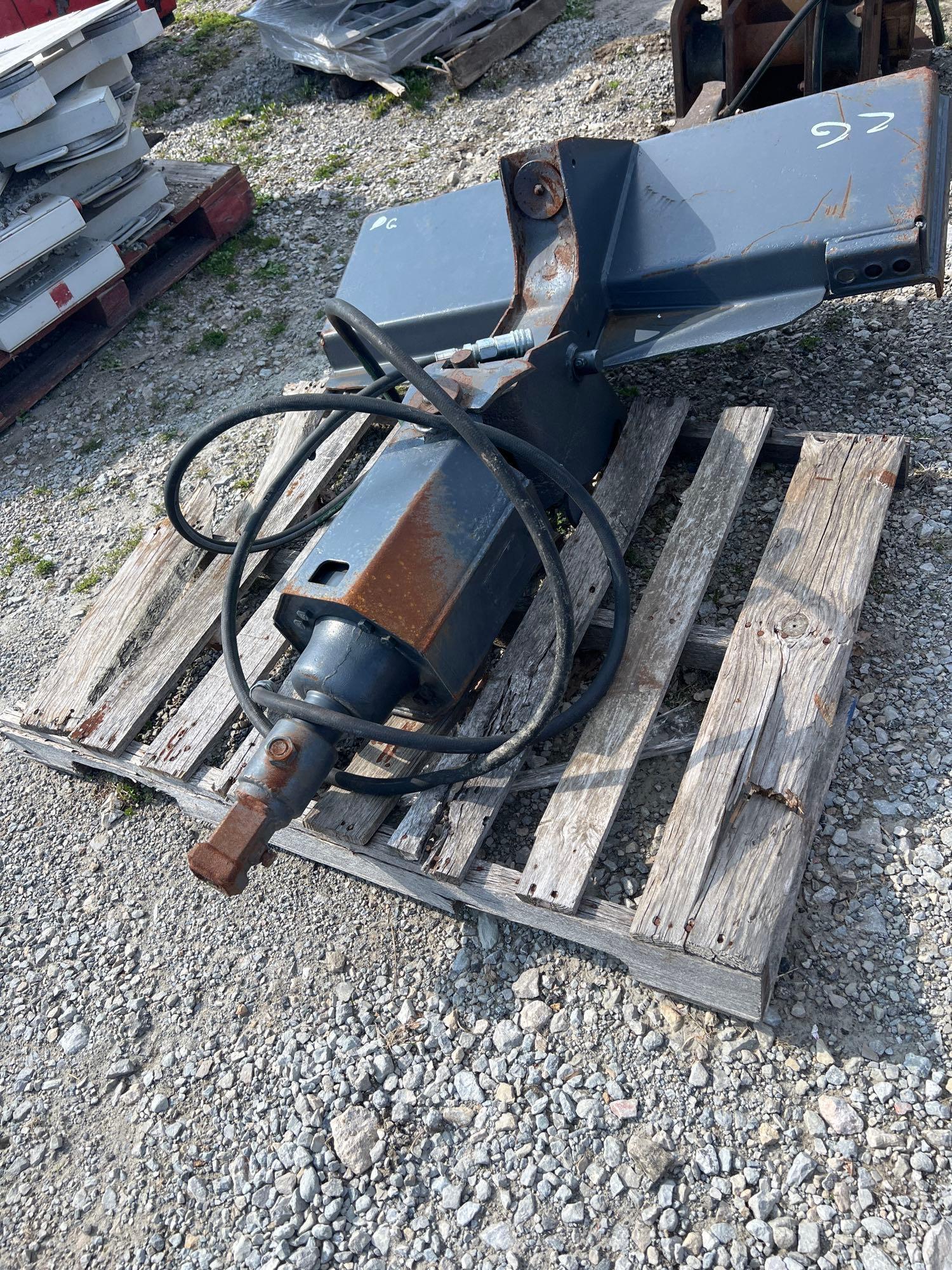 skid steer auger, head only