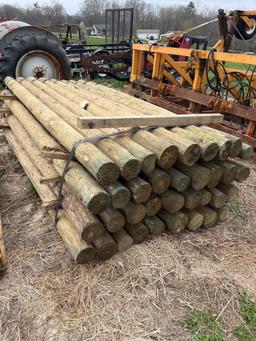 fence posts 36 quantity