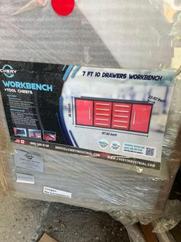 red workbench 10 drawer