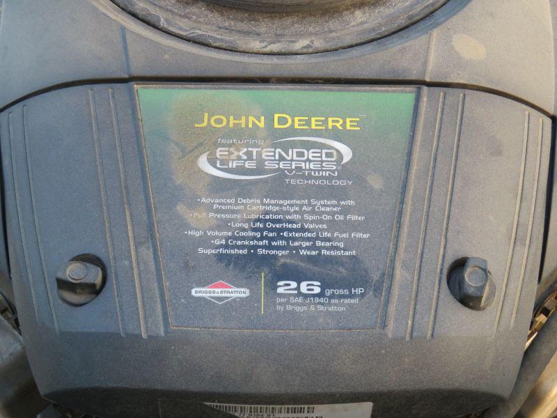 20101 JD LA175 LAWN MOWER