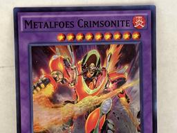 1996 Yu Gi Oh 1st Edition Metalfoes Crimsonite
