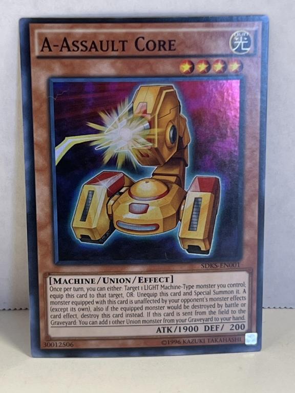 1996 Yu GI Oh A Assault Core 30012506
