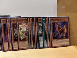 1996 Yu Gi Oh Collection of 50 Black Lettering Cards