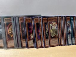 1996 Yu Gi Oh Collection of 50 Black Lettering Cards