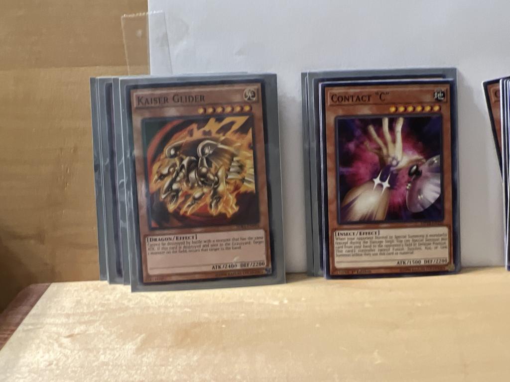 1996 Yu Gi Oh Collection of 50 Black Lettering Cards